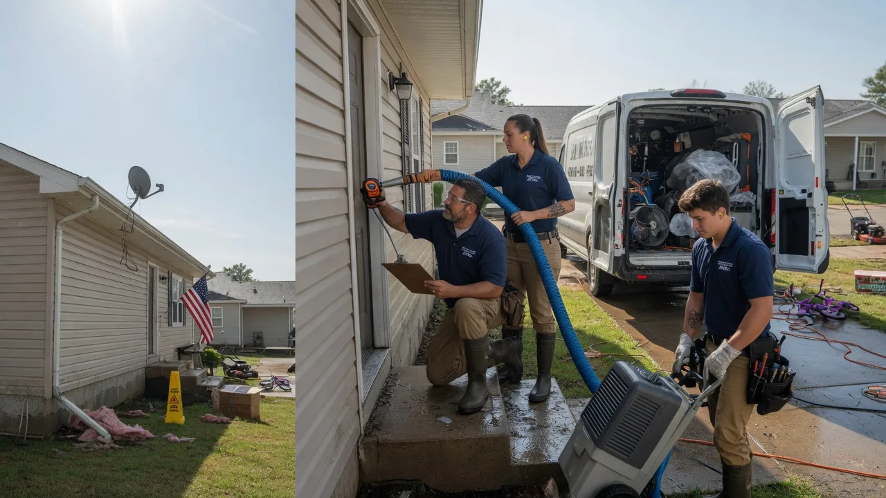 Ceiling Water Damage Restoration in Toston, MT near me